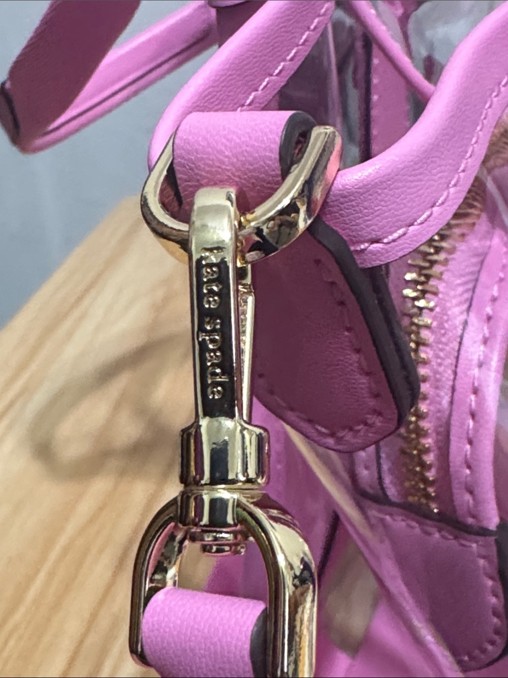 kate spade Kip clear small tote / crossbody - Picture 10 of 15